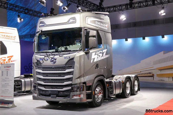 Dongfeng HS7 680 ch 6X4(10 roues) tracteur routier AMT automatique (retardateur hydraulique) Extérieur (3) | 86Trucks
