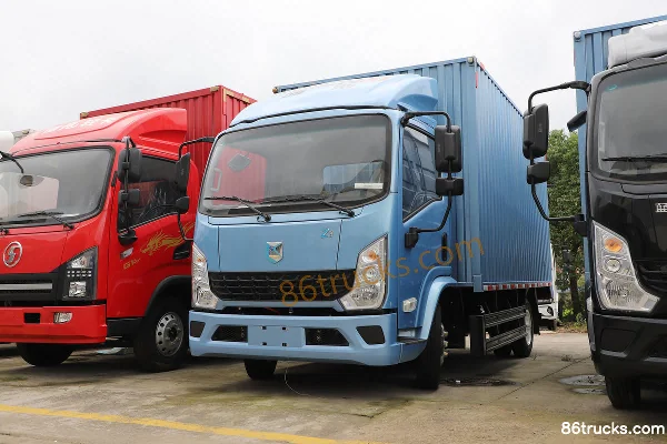 Lanqing Auto Z1 Single Row Pure Electric Van Light Truck, 4X2(6 wheels) Exterior (3) | 86Trucks