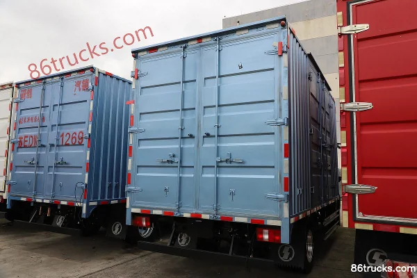 Lanqing Auto Z1 Single Row Pure Electric Van Light Truck, 4X2(6 wheels) Body (3) | 86Trucks