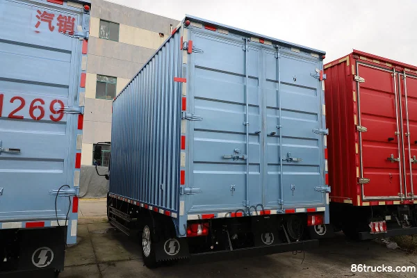 Lanqing Auto Z1 Single Row Pure Electric Van Light Truck, 4X2(6 wheels) Body (1) | 86Trucks