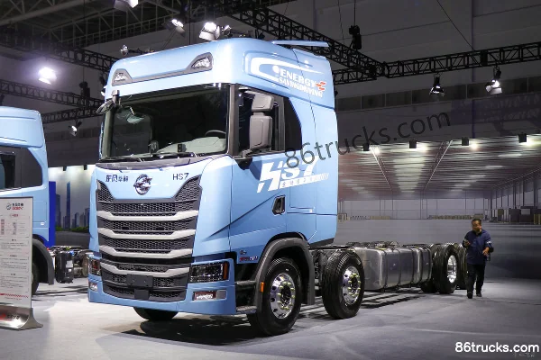Dongfeng HS7 580 ch 8X4(12 roues) AMT automatique camion porteur Extérieur (3) | 86Trucks
