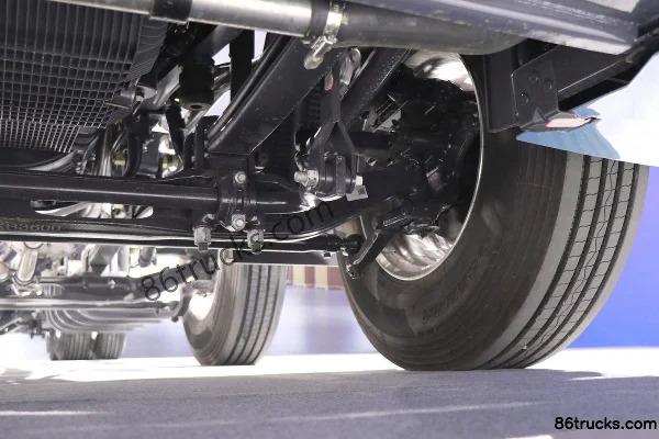 Dongfeng HS7 580 ch 8X4(12 roues) AMT automatique camion porteur Châssis (3) | 86Trucks