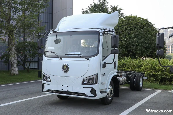 SHACMAN Commercial Vehicle Zhiyun S300 Tianxing Edition 4.5T 4.08m Electric Refrigerated Truck (Air Brake) 120.27kWh 4X2(6 wheels) Exterior