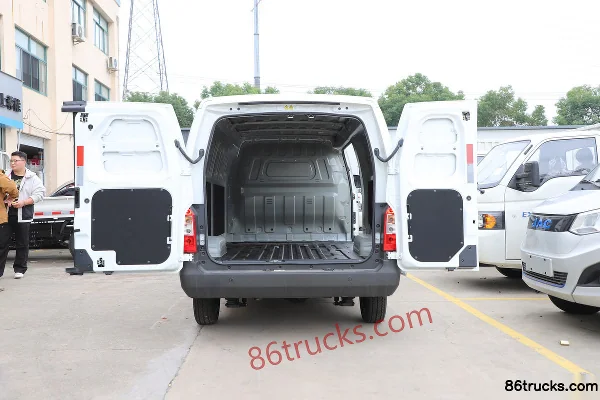 JAC Lanmao M1 2024 Guoxuan Elite Edition 2,7T 2 places 4,745 m fourgon électrique pur 38,7 kWh Caisse (3) | 86Trucks