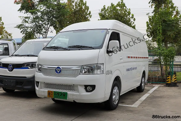 Tuyano Fenjing G7 2024 Urban Logistics Edition 2-seat Electric Long Wheelbase High Roof Panel Van CATL 53.58kWh Exterior (3) | 86Trucks