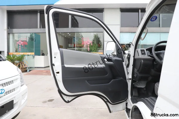 Tuyano Fenjing G7 2024 Urban Logistics Edition 2-seat Electric Long Wheelbase High Roof Panel Van CATL 53.58kWh Cab (1) | 86Trucks