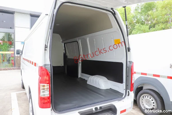 Tuyano Fenjing G7 2024 Urban Logistics Edition 2-seat Electric Long Wheelbase High Roof Panel Van CATL 53.58kWh Body (1) | 86Trucks
