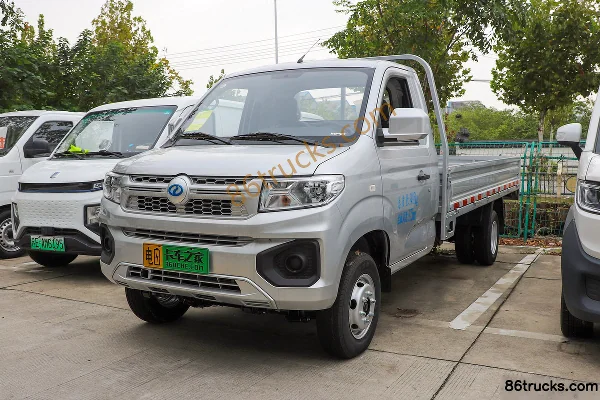 Ruichi ED71 Pioneer Type I 3.7m Single Row Pure Electric Flatbed Micro Truck CALB 56.67kWh 4X2(6 wheels) Exterior (3) | 86Trucks