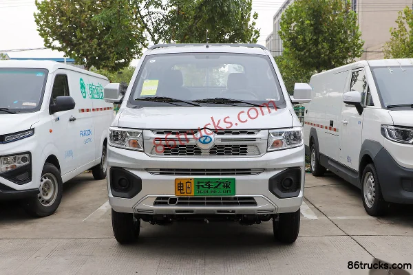 Ruichi ED71 Pioneer Type I 3.7m Single Row Pure Electric Flatbed Micro Truck CALB 56.67kWh 4X2(6 wheels) Exterior (2) | 86Trucks