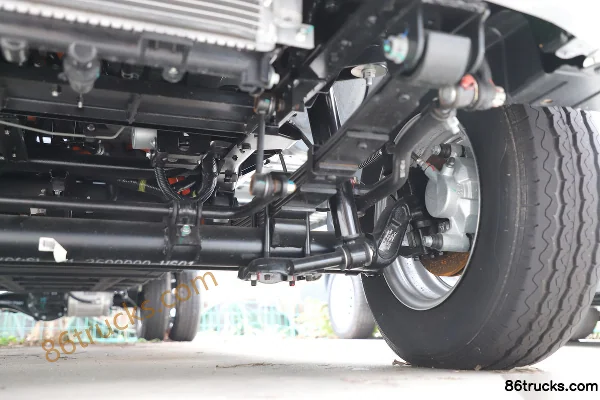 Ruichi ED71 Pioneer Type I 3.7m Single Row Pure Electric Flatbed Micro Truck CALB 56.67kWh 4X2(6 wheels) Chassis (3) | 86Trucks