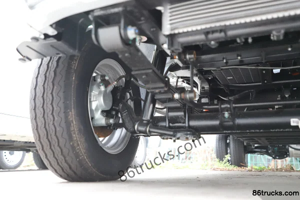 Ruichi ED71 Pioneer Type I 3.7m Single Row Pure Electric Flatbed Micro Truck CALB 56.67kWh 4X2(6 wheels) Chassis (2) | 86Trucks