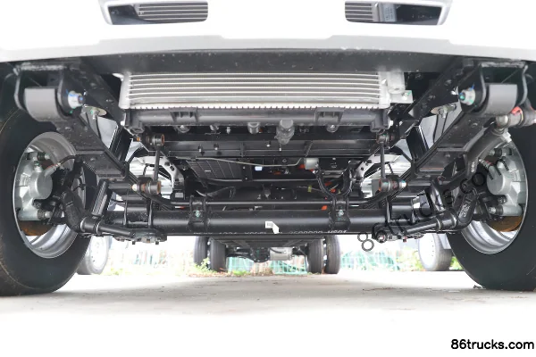 Ruichi ED71 Pioneer Type I 3.7m Single Row Pure Electric Flatbed Micro Truck CALB 56.67kWh 4X2(6 wheels) Chassis (1) | 86Trucks
