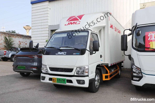 JMC Shunda EV 4.5T 4.155m Single Row Plug-in Hybrid Van Light Truck 18.43kWh 4X2(6 wheels) Exterior (3) | 86Trucks
