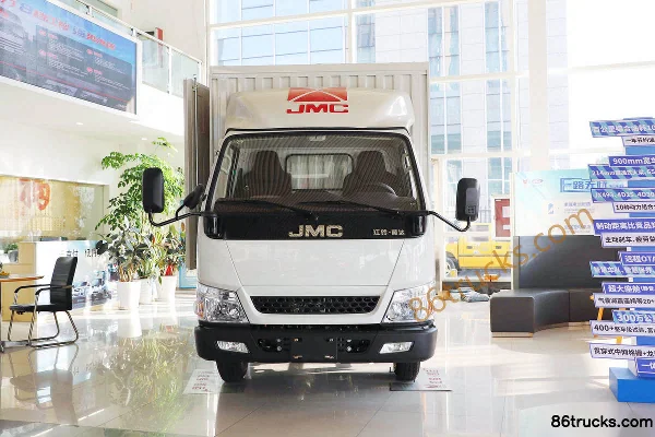 JMC Shunda Small Truck Zhifu Edition Luxury 122 hp 4X2(6 wheels) 3.7m Single Row Van Light Truck (China VI) Exterior (2) | 86Trucks