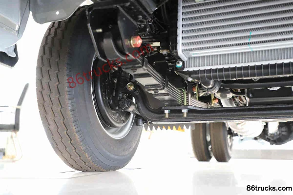JMC Shunda Small Truck Zhifu Edition Luxury 122 hp 4X2(6 wheels) 3.7m Single Row Van Light Truck (China VI) Chassis (2) | 86Trucks