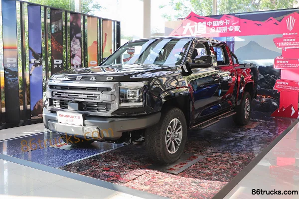 JMC Da Dao Mountain Edition Comfort 2.3T Diesel 177hp Automatic 4WD Long Wheelbase Double Cab Pickup (3) | 86Trucks