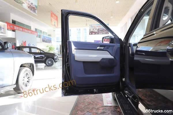 JMC Da Dao Mountain Edition Comfort 2.3T Diesel 177hp Automatic 4WD Long Wheelbase Double Cab Pickup Chassis (1) | 86Trucks