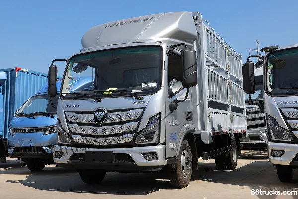 Foton Aumark S1 Lightweight Edition 140hp 4X2(6 wheels) 4.17m single-row rave-type light truck Exterior (3) | 86Trucks