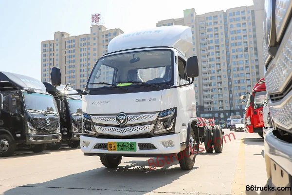 Auman Zhilan EX Mantianxing 4,5T 4,17 m cabine simple camion à ridelles électrique pur 77,28 kWh 4X2(6 roues) Extérieur (3) | 86Trucks