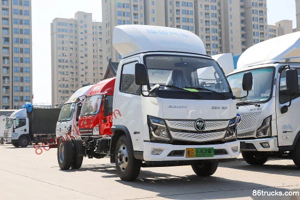 Auman Zhilan EX Mantianxing 4,5T 4,17 m cabine simple camion à ridelles électrique pur 77,28 kWh 4X2(6 roues) Extérieur