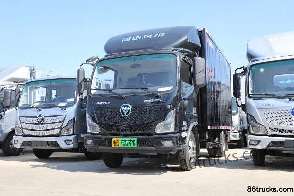 Auman Ouman Zhilan ES1 4.5T 4.14m single-row pure electric van box light truck (hydraulic tailgate) 100.46kWh 4X2(6 wheels) Exterior (3) | 8