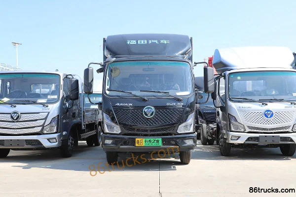 Auman Ouman Zhilan ES1 4.5T 4.14m single-row pure electric van box light truck (hydraulic tailgate) 100.46kWh 4X2(6 wheels) Exterior (2) | 8