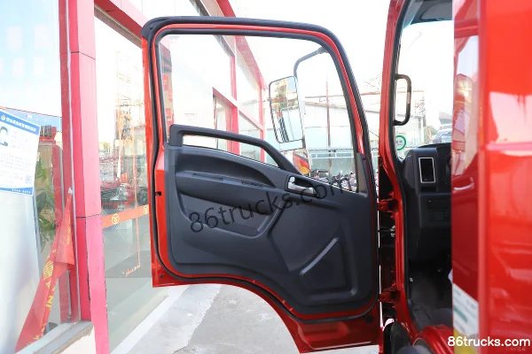 Sinotruk HOWO H3 130 hp 4X2(6 wheels) 4.15m single-row stake truck with cargo cage (China VI) Cab (1) | 86Trucks