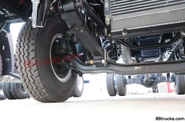Sinotruk HOWO H3 130 hp 4X2(6 wheels) 4.15m single-row stake truck with cargo cage (China VI) Chassis (2) | 86Trucks