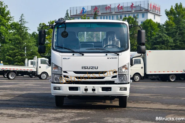 Isuzu KV100 120 ch 4X2(6 roues) 4,13 m cabine simple camion léger à ridelles (China VI) Extérieur (2) | 86Trucks
