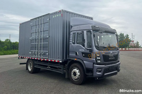 Sinotruk HOWO Hanjiang PRO 240 ch 4X2(6 roues) camion porteur fourgon 4,6 m Extérieur