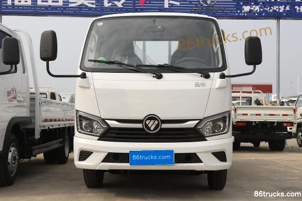 Foton Aoling V Card 142hp 4X2(6 wheels) 4.2m Single-row Flatbed Light Truck Exterior (2) | 86Trucks
