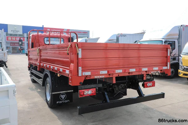 Foton Olling Bumblebee MINI Pro 170 hp 4X2(6 wheels) 5.15m single-row flatbed cargo truck (ZF 6-speed) Body (2) | 86Trucks