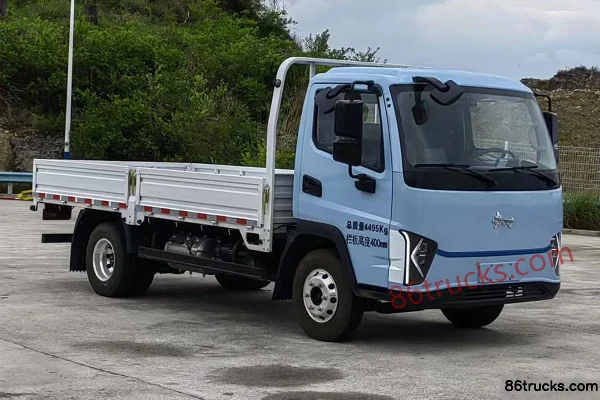 Qiwei Auto Guizhou Changjiang 9 Hercules Edition 4.5T 4.2m single-row pure electric flatbed light truck 86.55kWh 4X2(6 w