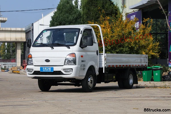Kama Ruihang X1 1.6L 120hp 4X2(6 wheels) Gasoline 4m Single Row Flatbed Mini Truck (China VI) Exterior (3) | 86Trucks