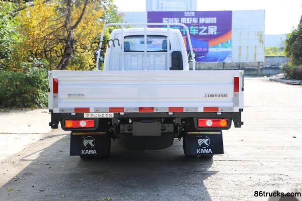 Kama Ruihang X1 1.6L 120hp 4X2(6 wheels) Gasoline 4m Single Row Flatbed Mini Truck (China VI) Body (2) | 86Trucks