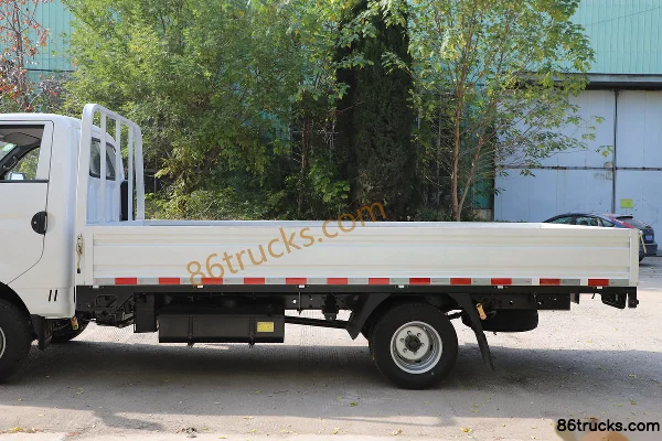 Kama Ruihang X1 1.6L 120hp 4X2(6 wheels) Gasoline 4m Single Row Flatbed Mini Truck (China VI) Body (1) | 86Trucks