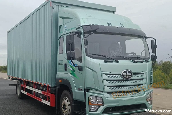 FAW Jiefang Qingdao JK6 18T 4X2(6 wheels) 7.75m Electric Wing Open Box Cargo Truck 210.6kWh Exterior