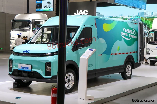 JAC Van Baolu V10 Ningde Explorer Edition 2 seats 5.78m electric van 53.58kWh Exterior (3) | 86Trucks