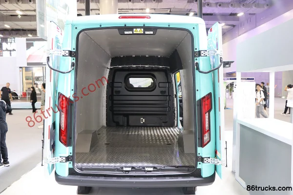 JAC Van Baolu V10 Ningde Explorer Edition 2 seats 5.78m electric van 53.58kWh Cargo Box (1) | 86Trucks