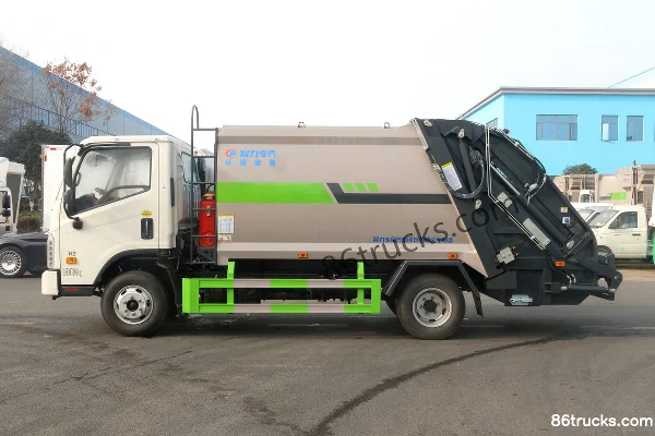 Shidai Linghang H2 130 ch 4X2(6 roues) camion à ordures compacteur (marque Chengliwei) Extérieur (3) | 86Trucks