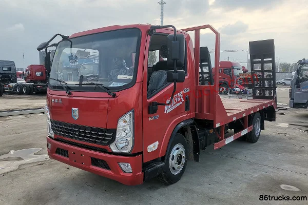 Lanqing Auto Long N 151 ch 4X2(6 roues) camion plateau 4,18 m Extérieur (2) | 86Trucks