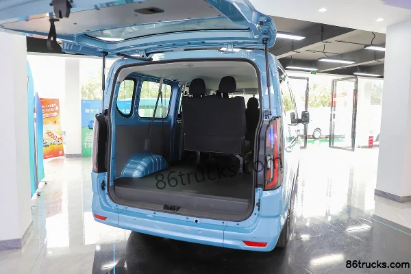 Foton Tuyano Da V 7-seat 5.49m Pure Electric Flat Roof Light Bus 53.58kWh Body (3) | 86Trucks