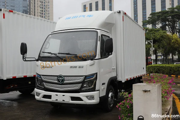 Auman Zhilan EX 4.5T 3.8m single-row pure electric box light truck 77kWh 4X2(6 wheels) Exterior (3) | 86Trucks