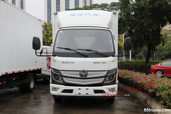 Auman Zhilan EX 4.5T 3.8m single-row pure electric box light truck 77kWh 4X2(6 wheels) Exterior (2) | 86Trucks
