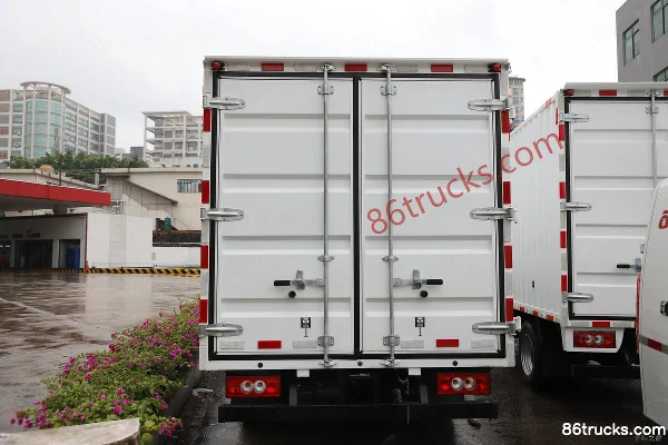 Auman Zhilan EX 4.5T 3.8m single-row pure electric box light truck 77kWh 4X2(6 wheels) Body (3) | 86Trucks