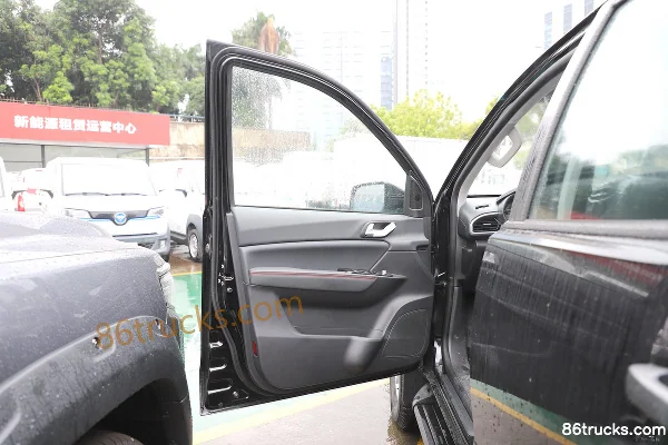 Foton General EV 2025 Model Standard Type 2WD Standard Wheelbase Double Row Pure Electric Pickup CATL 63kWh Cab (1) | 86Trucks