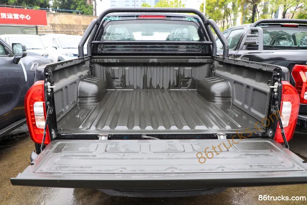 Foton General EV 2025 Model Standard Type 2WD Standard Wheelbase Double Row Pure Electric Pickup CATL 63kWh Body (2) | 86Trucks