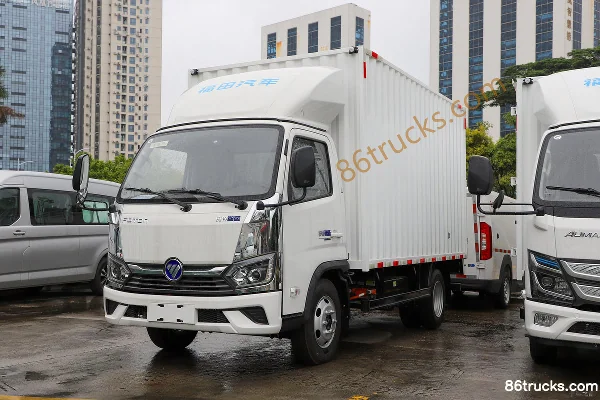 Foton Zhilan EM 4.5T 3.8m single-row pure electric box truck 66.84kWh 4X2(6 roues) Extérieur (3) | 86Trucks