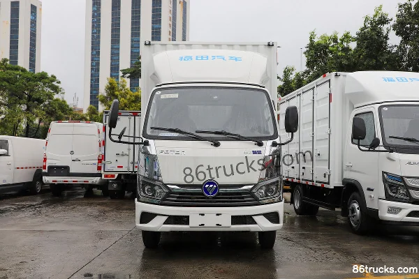 Foton Zhilan EM 4.5T 3.8m single-row pure electric box truck 66.84kWh 4X2(6 roues) Extérieur (2) | 86Trucks