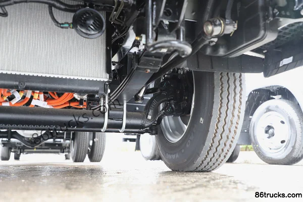 Foton Zhilan EM 4.5T 3.8m single-row pure electric box truck 66.84kWh 4X2(6 roues) Châssis (3) | 86Trucks